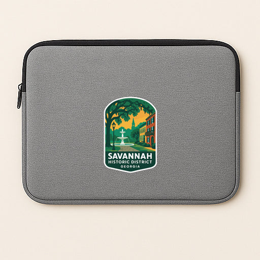 Savannah Historic District Georgia Iron On Heat Transfer Vinyl HTV Symbolic