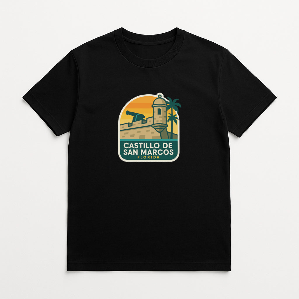 Castillo de San Marcos Florida Iron On Heat Transfer Vinyl HTV Die-Cut Symbolic