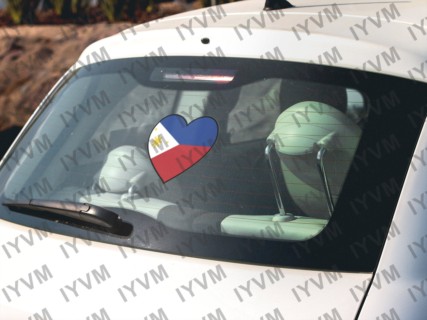 Philippines Flag Sticker Decal / Republic of the Philippines / Republika ng Pilipinas / Manila / Filipino