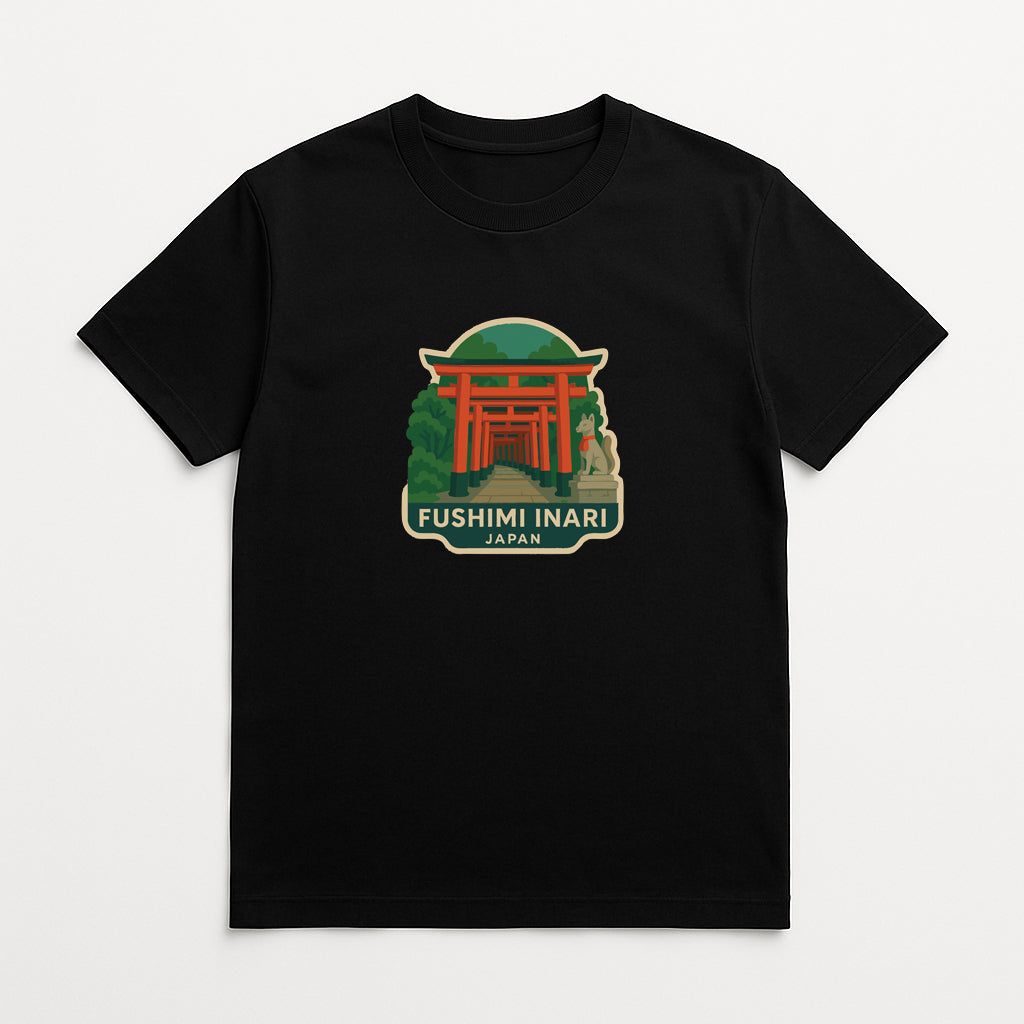 Fushimi Inari Shrine Japan Iron On Heat Transfer Vinyl HTV Die-Cut Symbolic