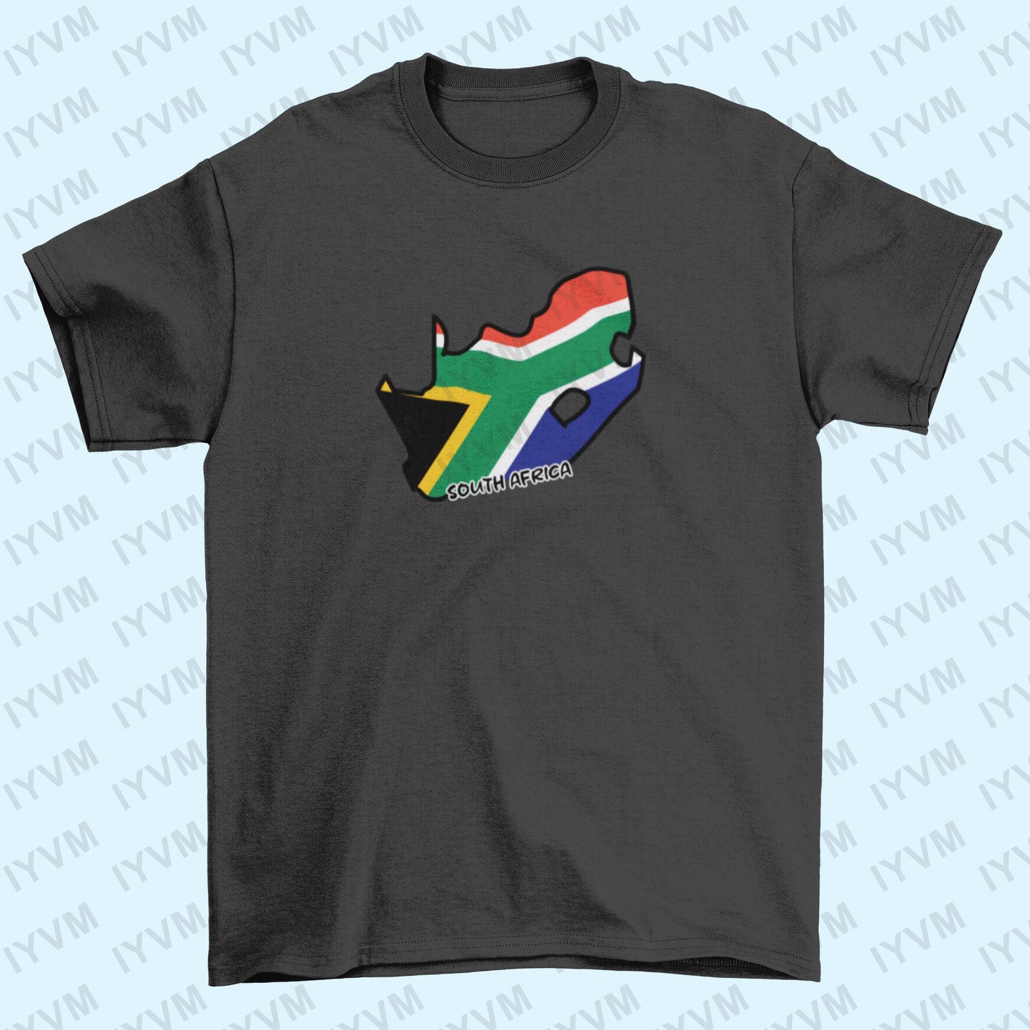 South Africa Map Iron On Heat Transfer Vinyl HTV / Republic of South Africa / RSA / Pretoria / Cape Town / Bloemfontein / Johannesburg