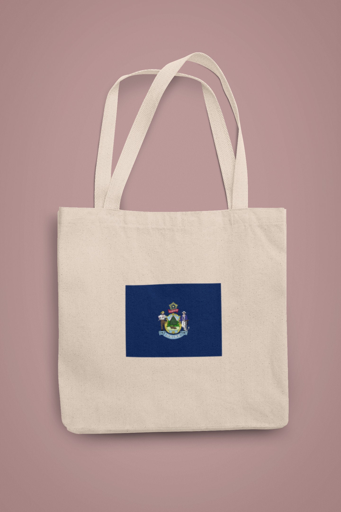 State of Maine Flag Iron On Heat Transfer Vinyl HTV  Maine State  Augusta  The Pine Tree State
