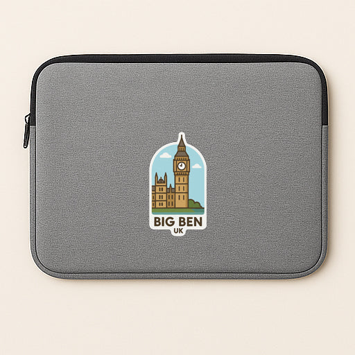 Big Ben & Houses of Parliament UK Iron On Heat Transfer Vinyl HTV Symbolic