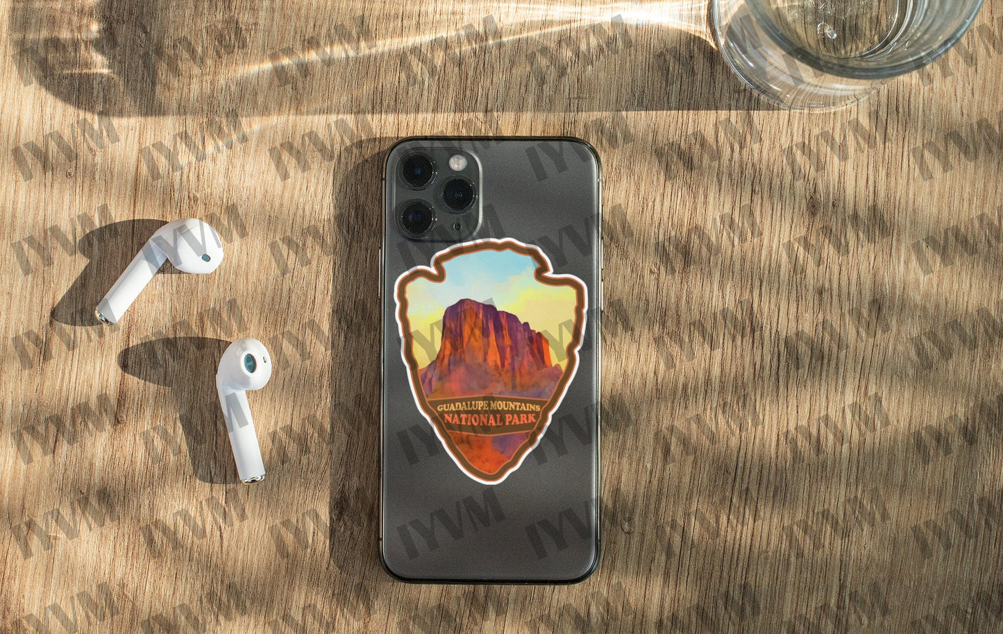 Guadalupe Mountains National Park Sticker Decal - US National Parks Series