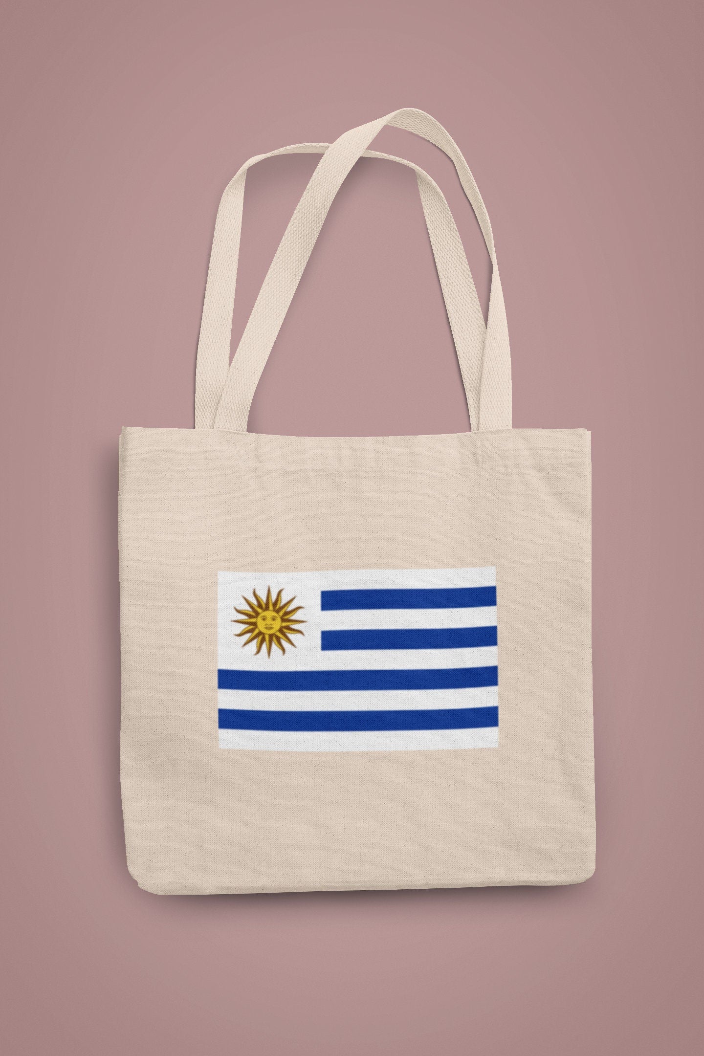 Uruguay Flag Iron On Heat Transfer Vinyl HTV / Oriental Republic of the Uruguay / Libertad o Muerte / Montevideo / Uruguayan / Portuguese