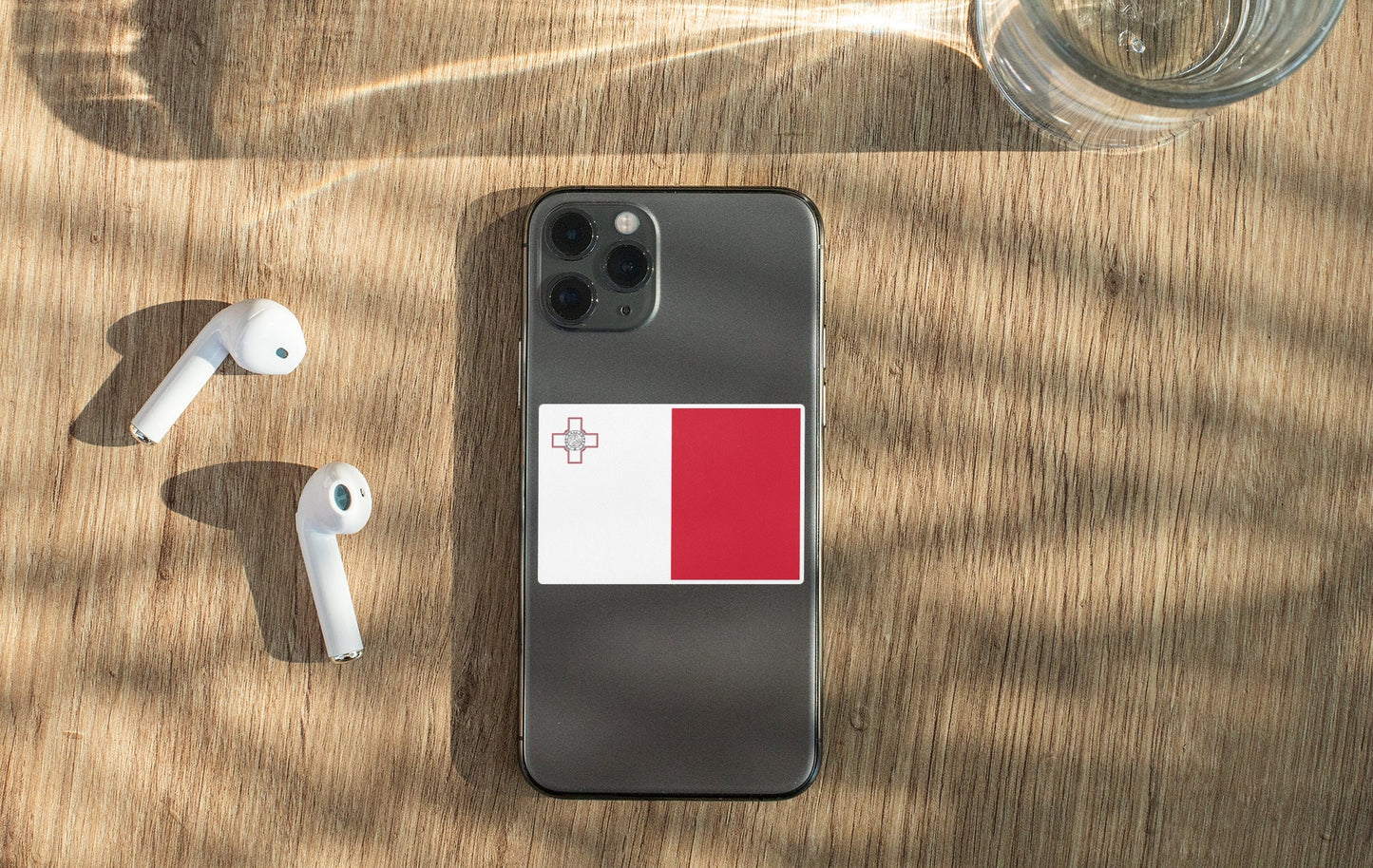 Malta Flag Sticker Decal