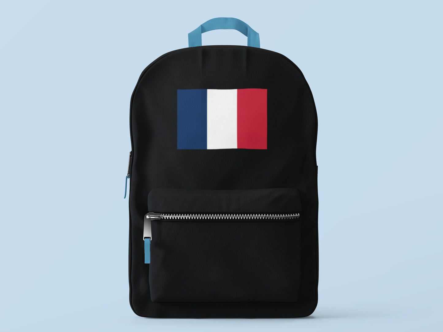France Flag Iron On Heat Transfer Vinyl HTV / French Republic / Paris / French / Liberté, égalité, fraternité