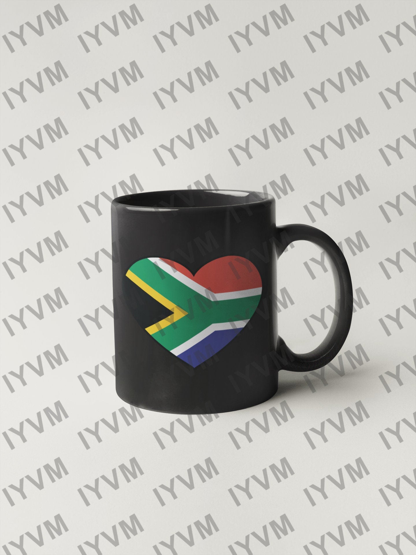 South Africa Flag Heart Sticker Decal / Republic of South Africa / RSA / Pretoria / Cape Town / Bloemfontein / Johannesburg