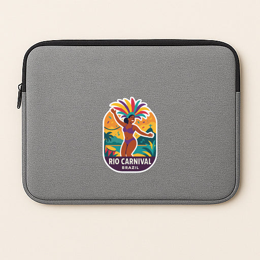 Rio Carnival Brazil Iron On Heat Transfer Vinyl HTV Die-Cut Symbolic Landmark