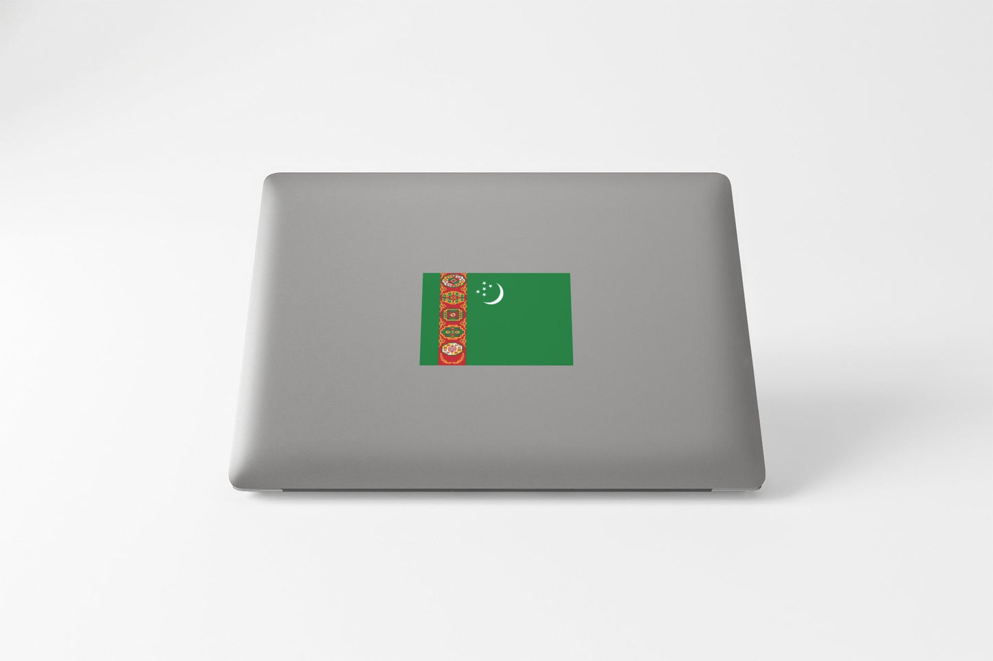 Turkmenistan Flag Sticker Decal