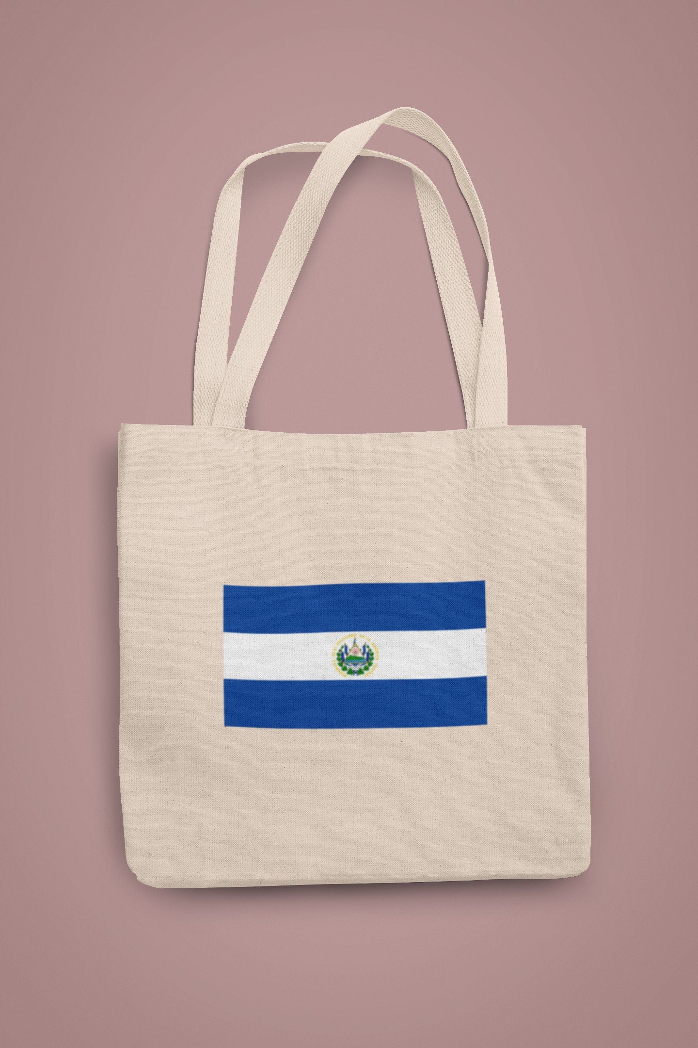 El Salvador Flag Iron On Heat Transfer Vinyl HTV / Republic of El Salvador / Dios, Unión, Libertad / San Salvador / Salvadoran Salvadorian