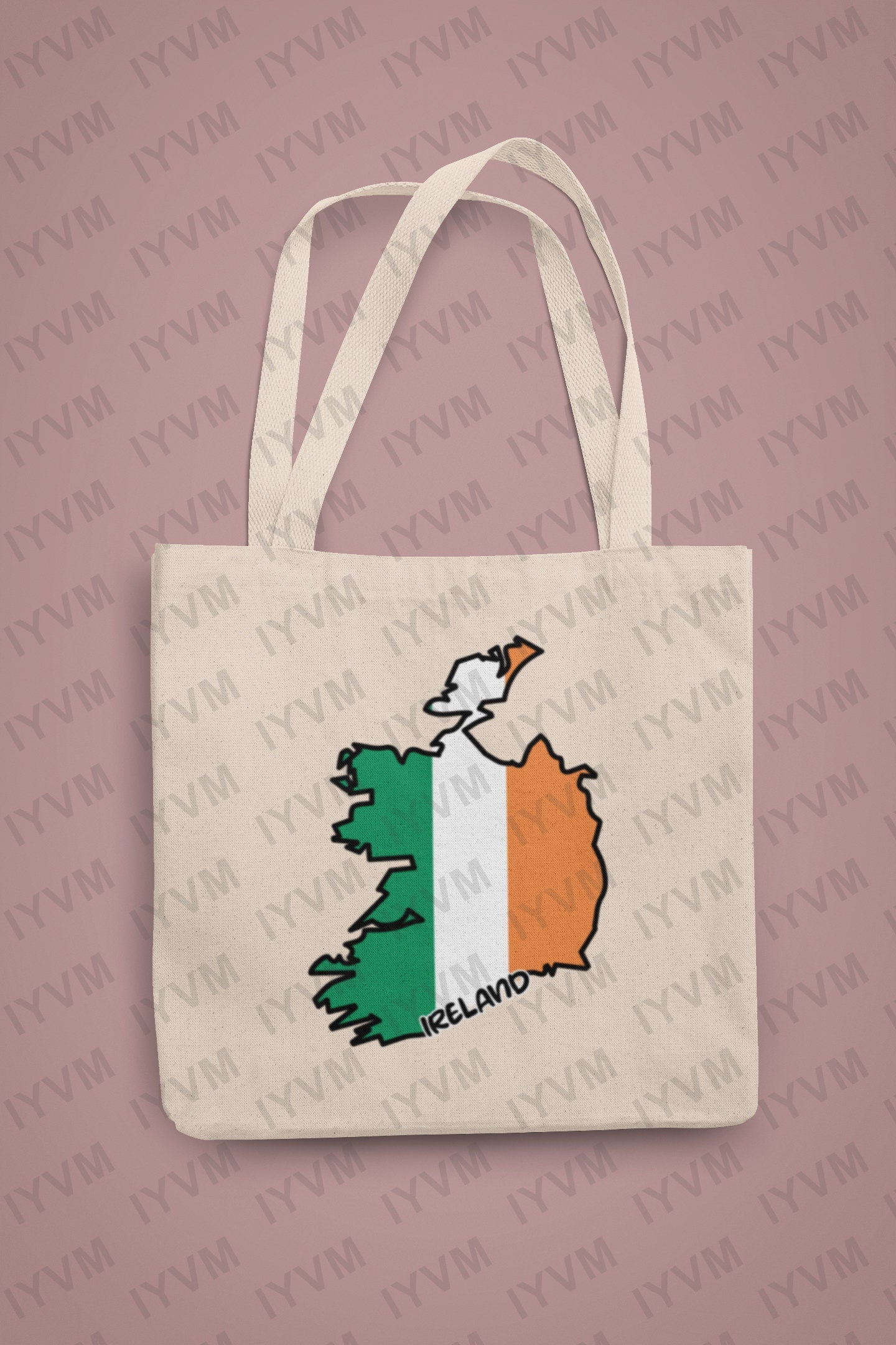 Ireland Map Iron On Heat Transfer Vinyl HTV / Éire / Airlann / Northern Ireland / Irish / Belfast