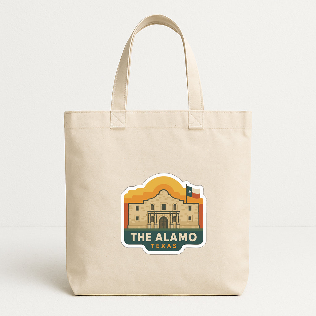 Alamo Texas Iron On Heat Transfer Vinyl HTV Die-Cut Symbolic Landmark Design