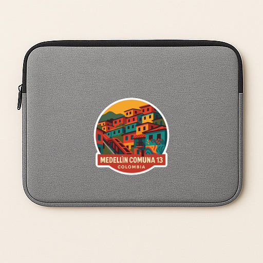 Medellín Comuna 13 Colombia Iron On Heat Transfer Vinyl HTV Die-Cut Symbolic