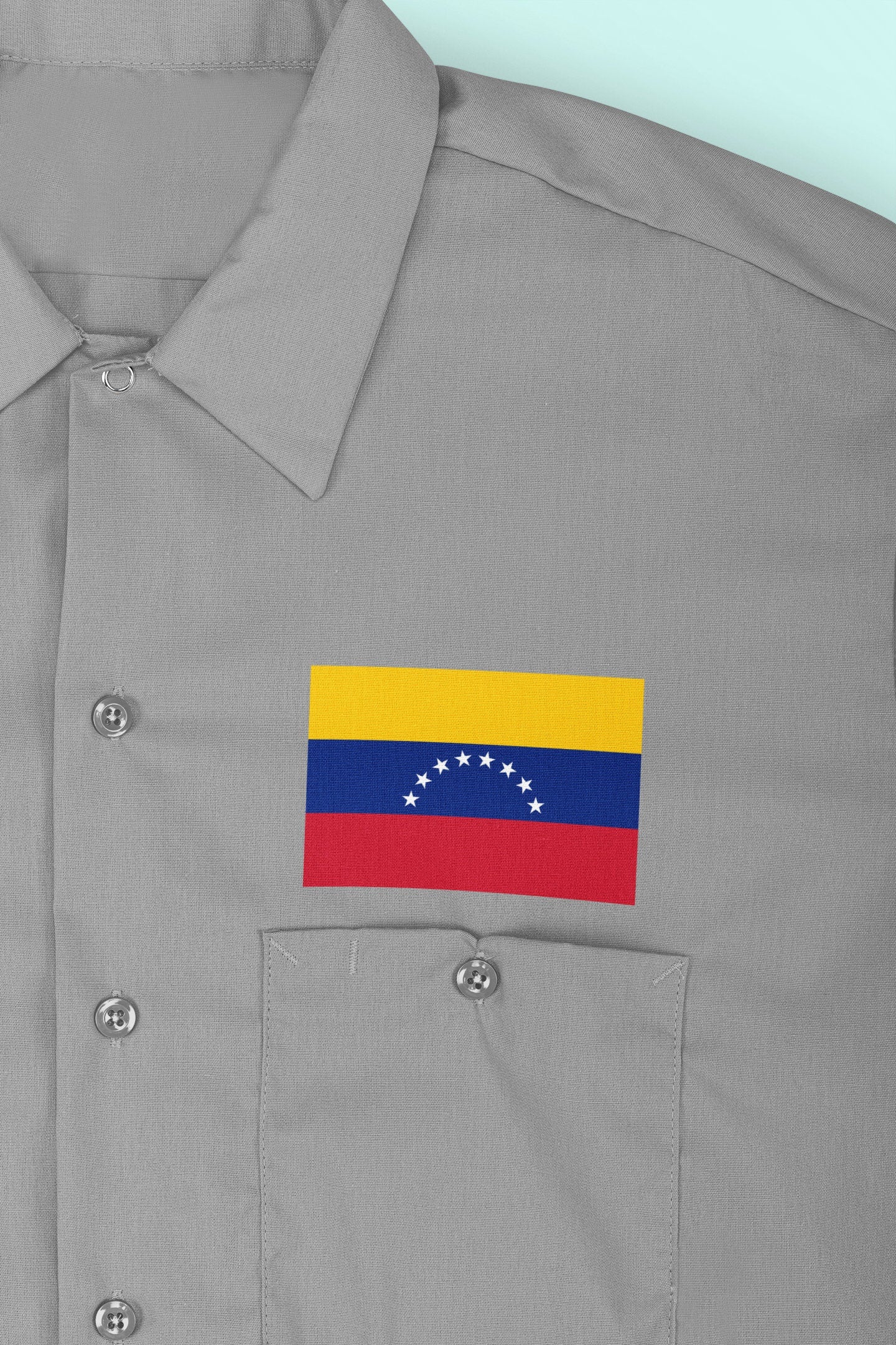 Venezuela Flag Iron On Heat Transfer Vinyl HTV Bolivarian Republic of Venezuela / República Bolivariana de Venezuela / Caracas / Venezuelan