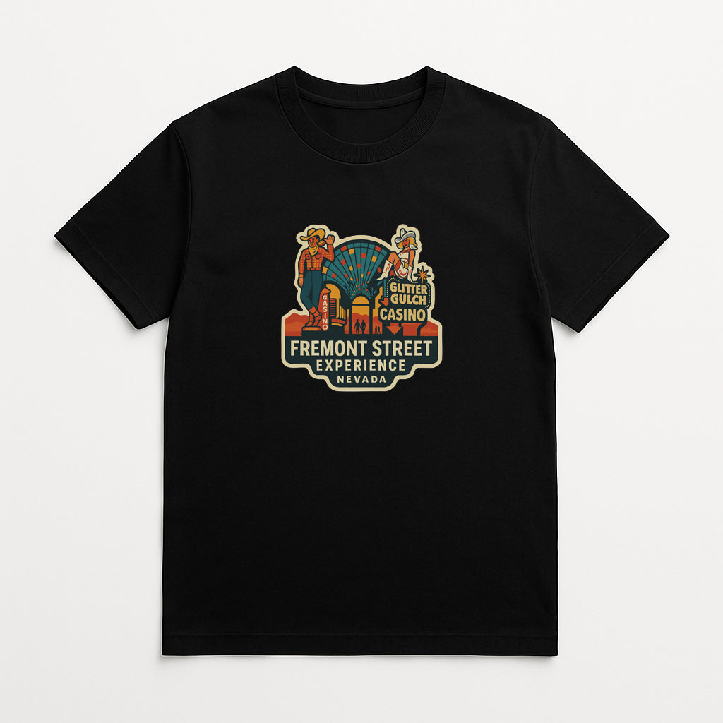 Fremont Street Experience Nevada Iron On Heat Transfer Vinyl HTV Symbolic