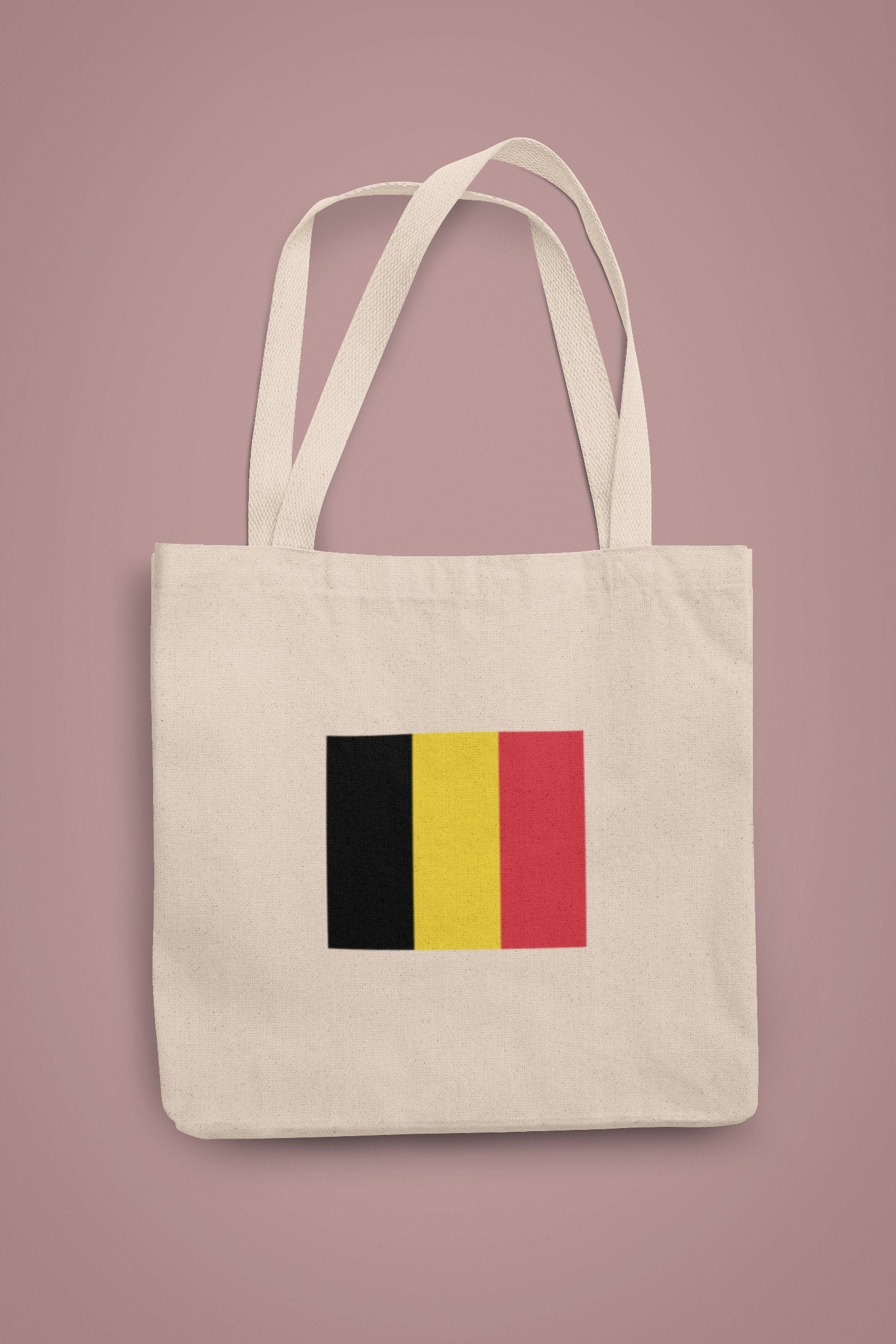 Belgium Flag Iron On Heat Transfer Vinyl HTV / Brussels / Eendracht maakt macht / L'union fait la force / Einigkeit macht stark / Belgian