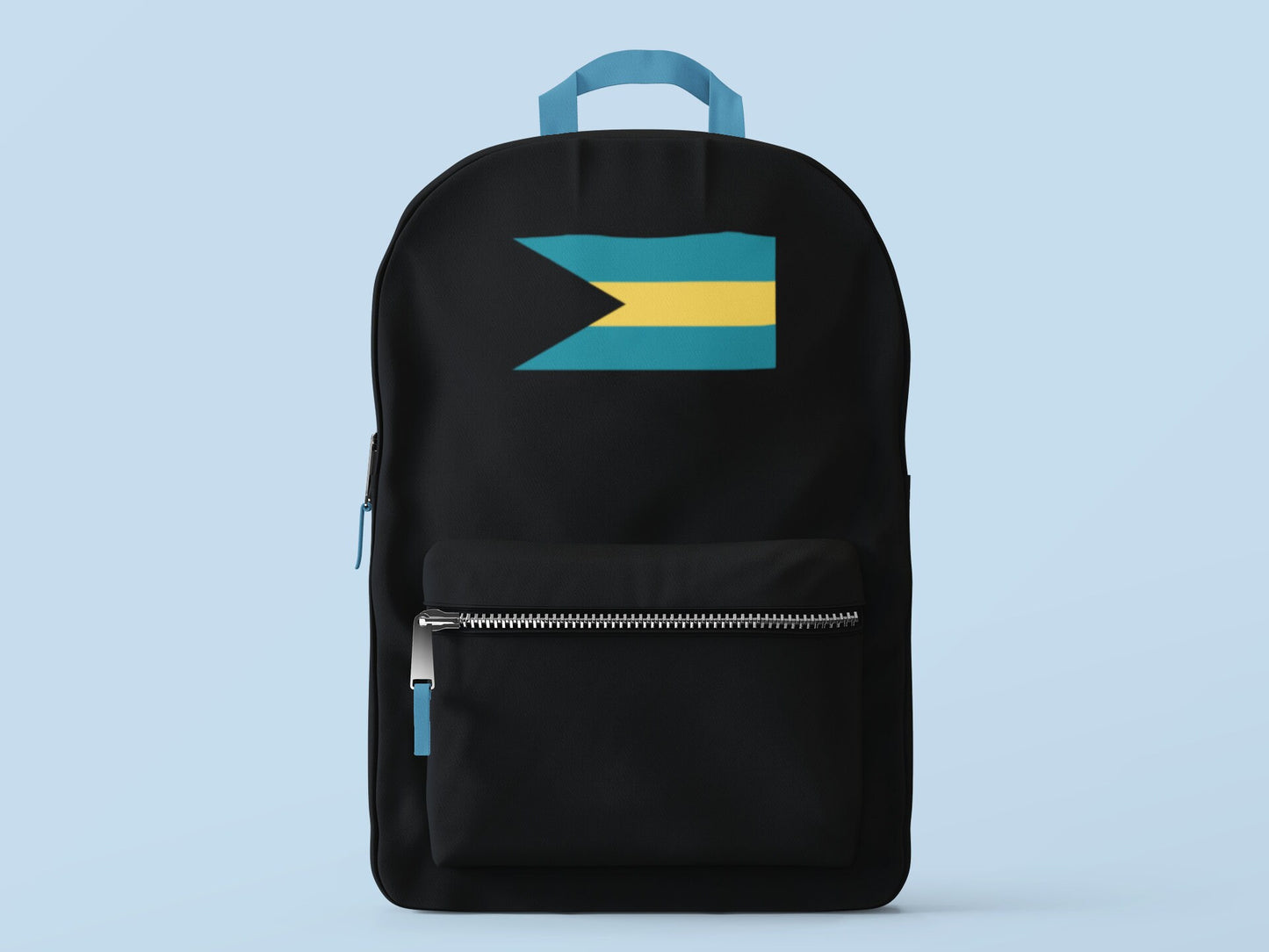 The Bahamas Flag Iron On Heat Transfer Vinyl HTV / Nassau / Commonwealth of The Bahamas / Bahamian