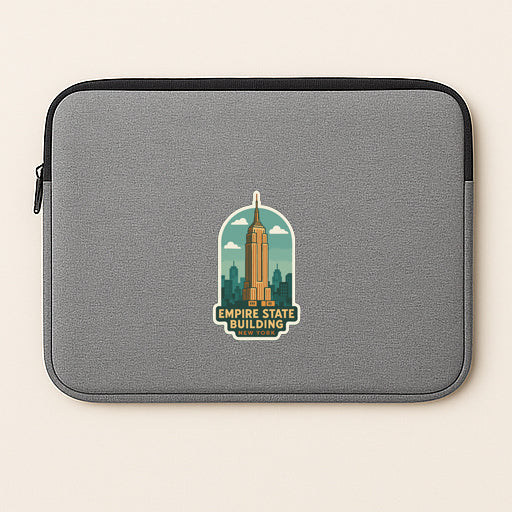 Empire State Building New York Iron On Heat Transfer Vinyl HTV Die-Cut Symbolic