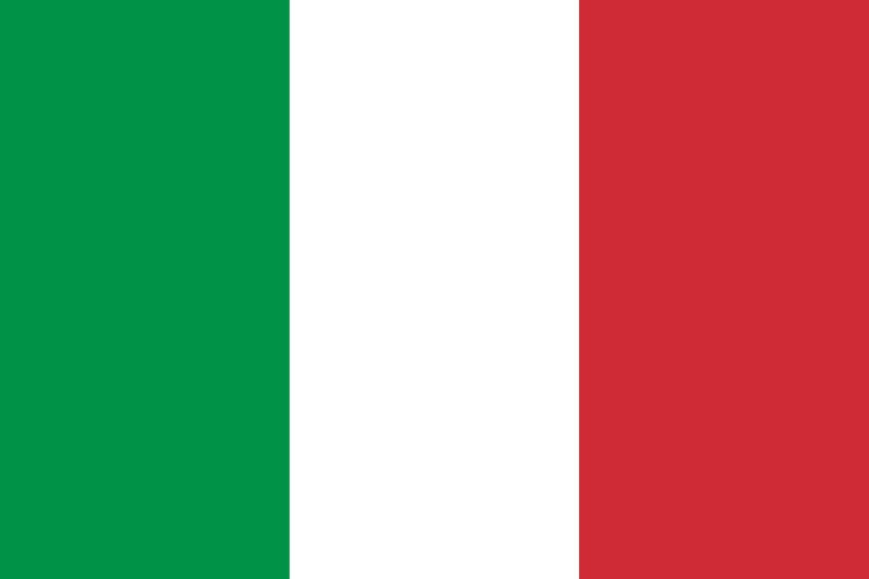 Italy Flag Iron On Heat Transfer Vinyl HTV / Italian Republic / Republic of Italy / Rome /