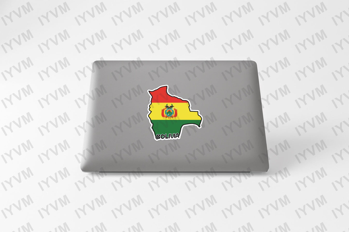 Bolivia Map Flag Sticker Decal / Sucre / La Unión es la Fuerza / the Plurinational State of Bolivia
