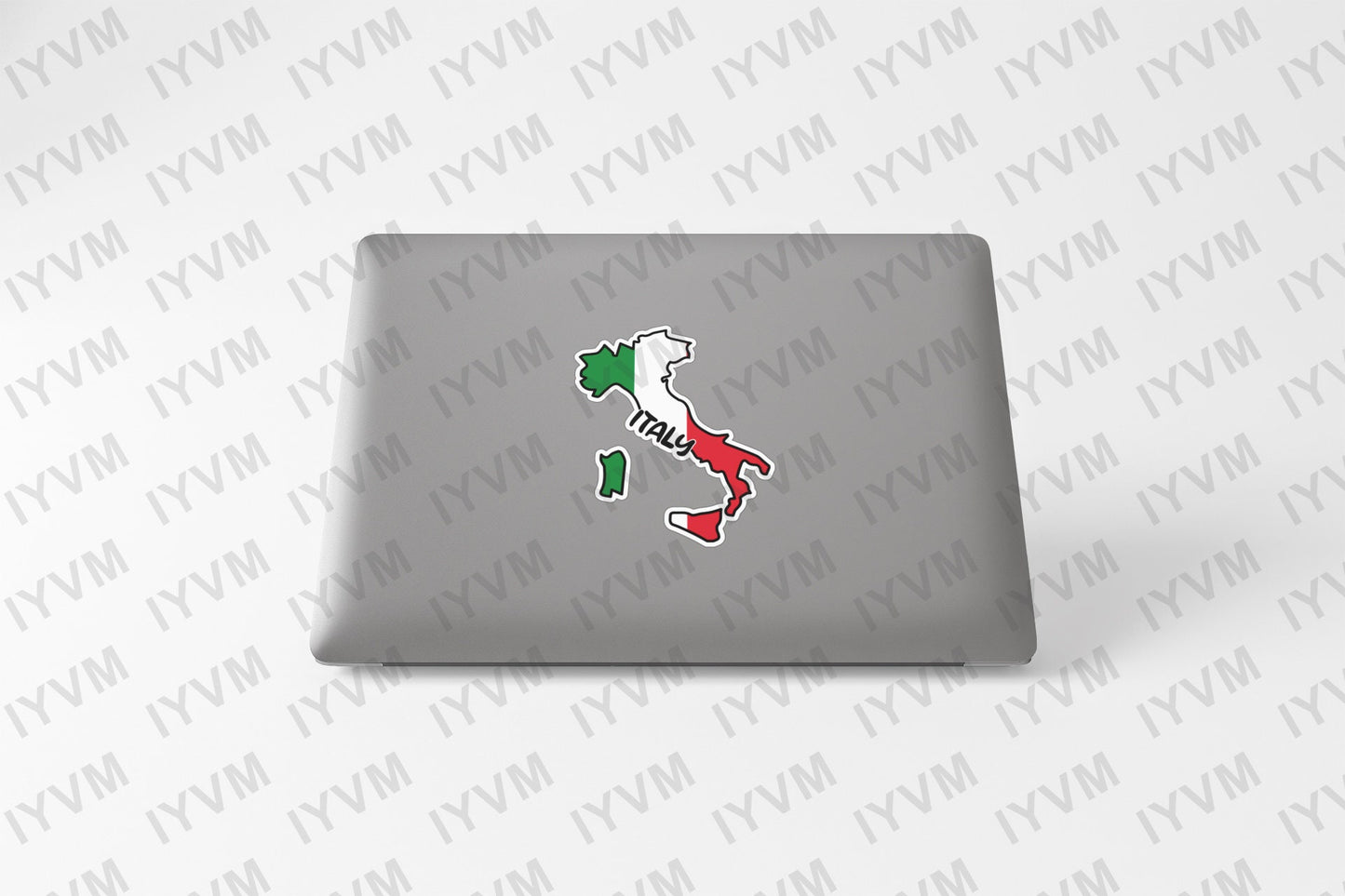 Italy Map Flag Sticker Decal / Italian Republic / Republic of Italy / Rome /