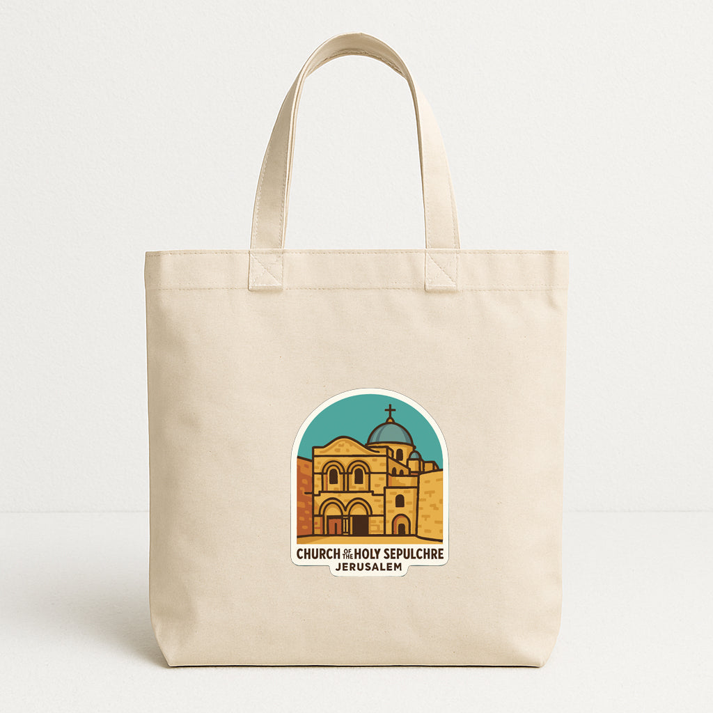 Church of the Holy Sepulchre Jerusalem Iron On Heat Transfer Vinyl HTV Symbolic