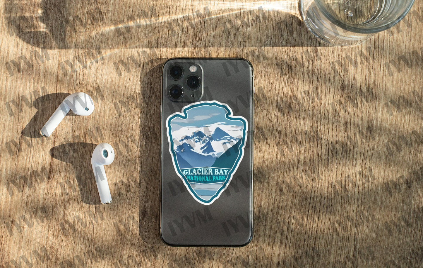 Glacier Bay National Park Sticker Decal - US National Parks Series