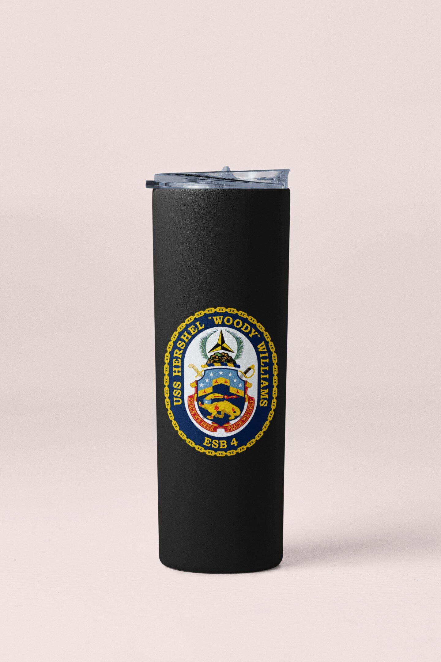 USS Hershel "Woody" Williams ESB-4 Badge Sticker Decal Lewis B. Puller Class Expeditionary Car Sticker Bumper Sticker for Car Emblem