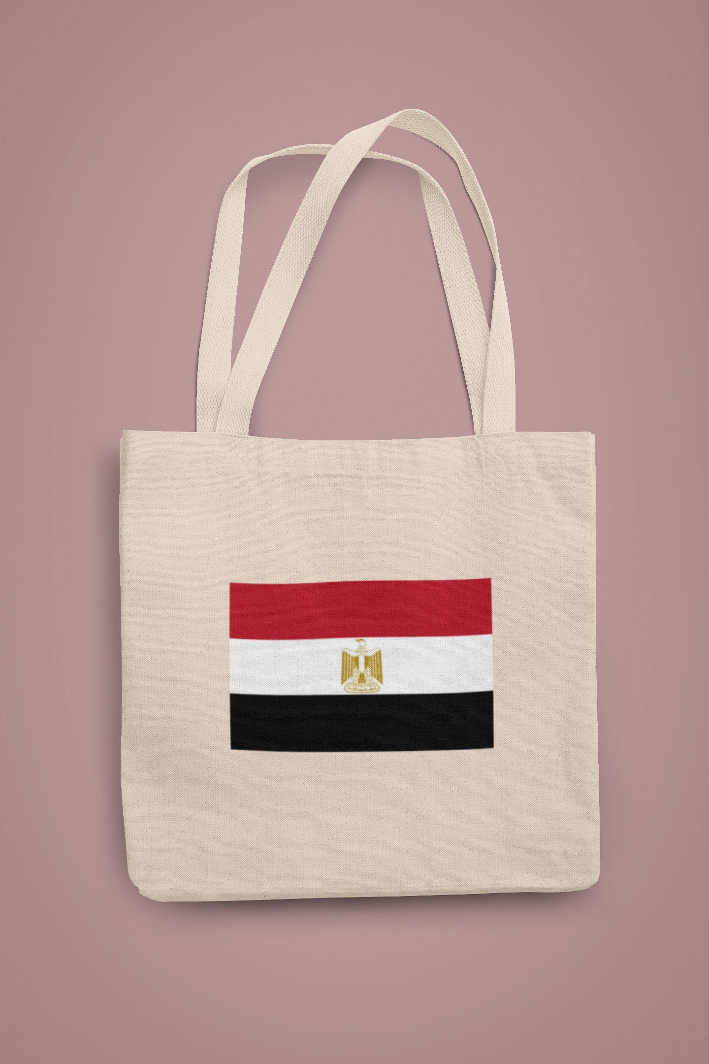 Egypt Flag Iron On Heat Transfer Vinyl HTV / Arab Republic of Egypt / Cairo / Egyptian