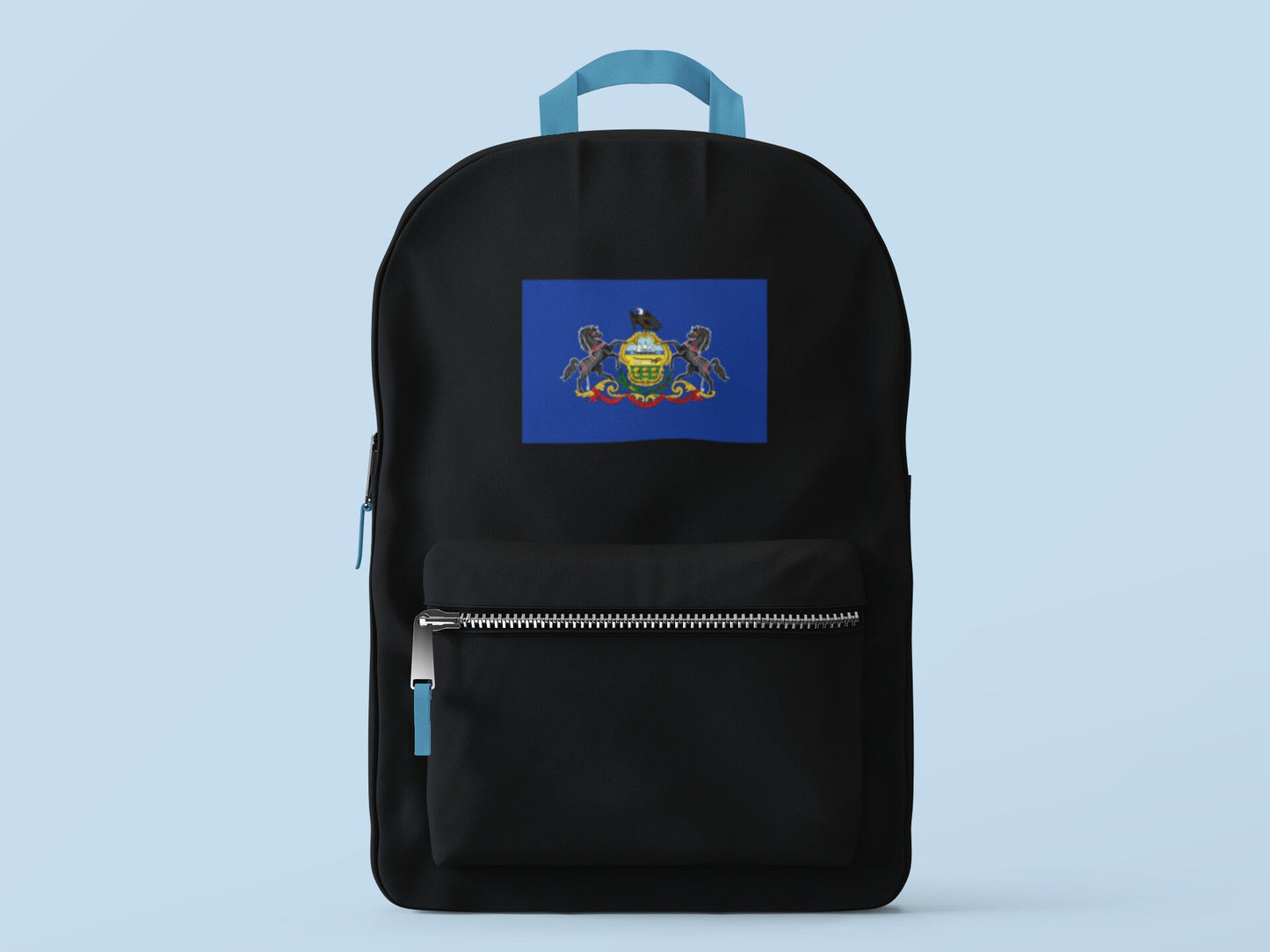 State of Pennsylvania Flag Iron On Heat Transfer Vinyl HTV Pennsylvania State Harrisburg The Keystone State Quaker State Coal State Railroad