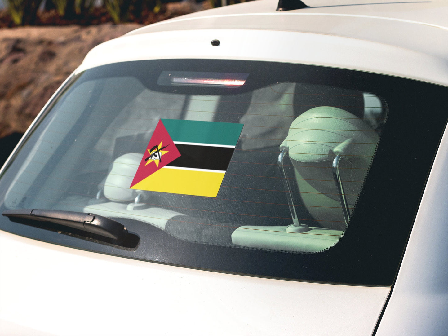 Mozambique Flag Sticker Decal
