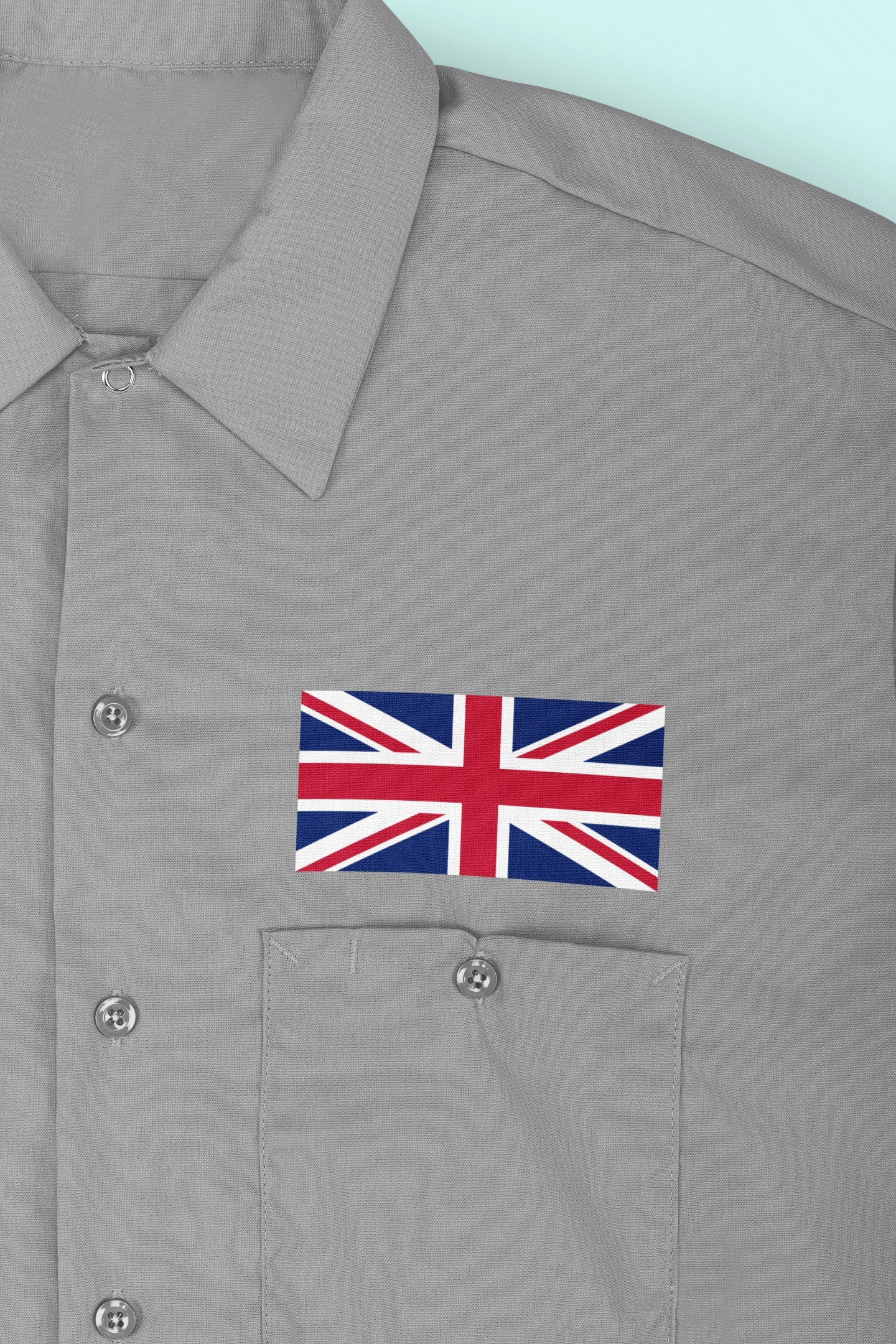 United Kingdom Flag Iron On Heat Transfer Vinyl HTV / United Kingdom of Great Britain and Northern Ireland / UK / Britain / London /