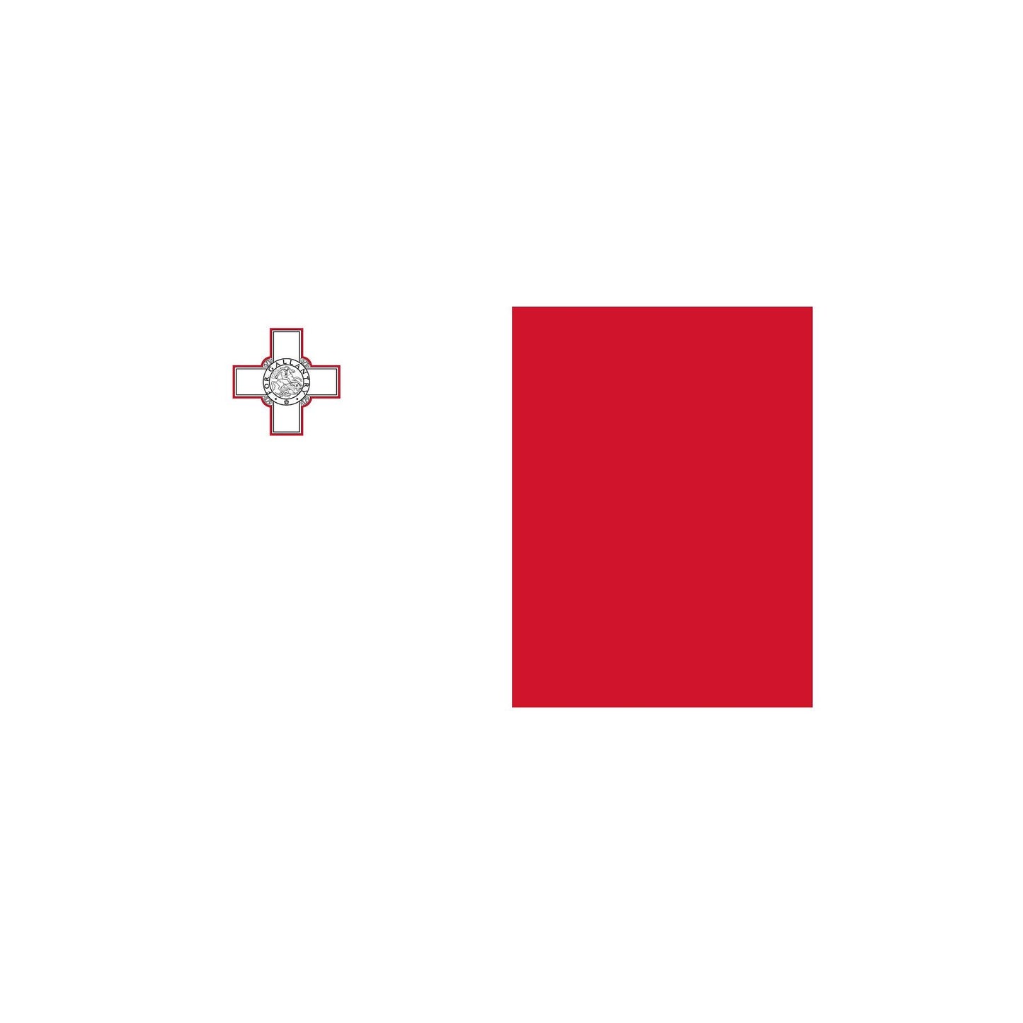 Malta Flag Sticker Decal