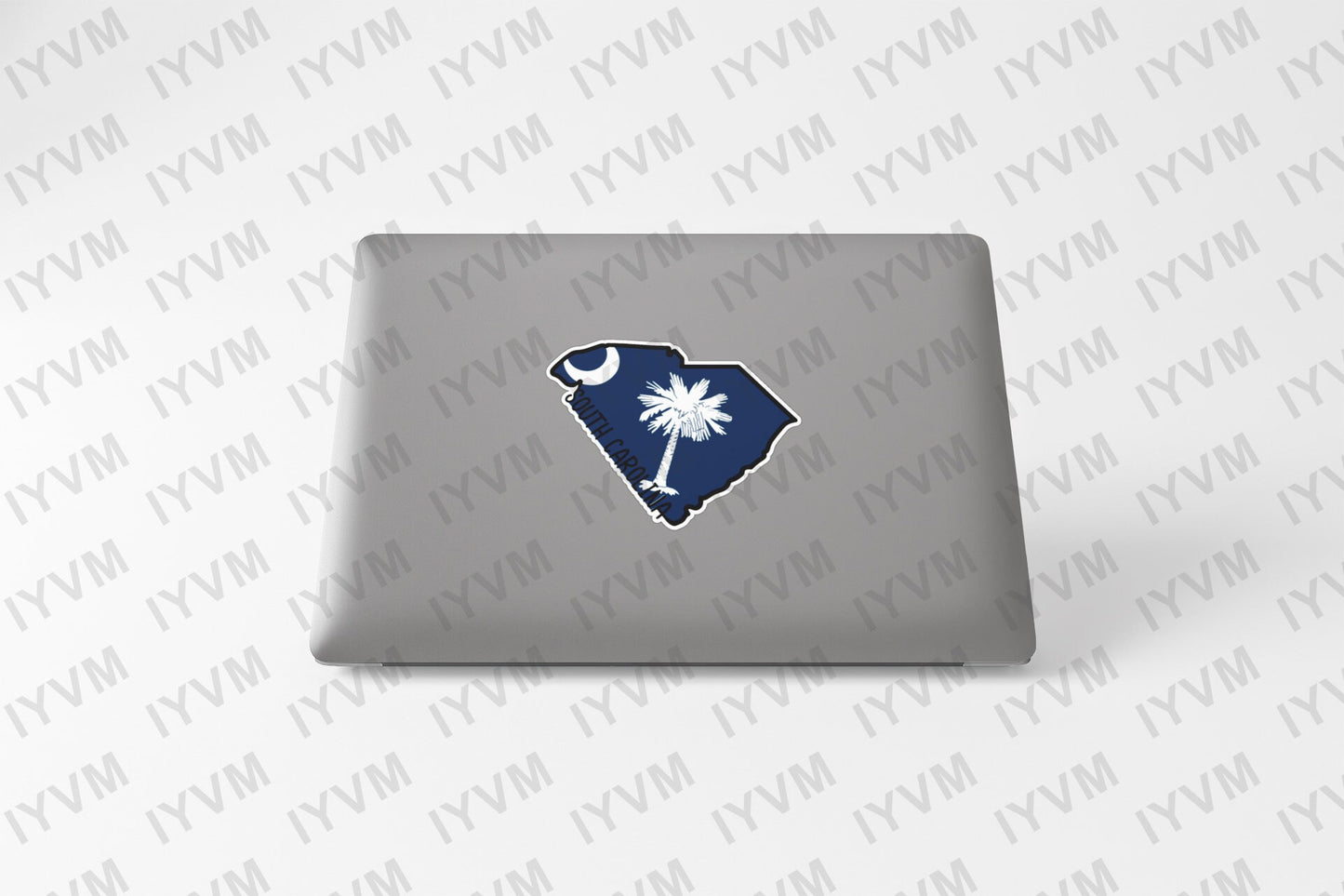 State of South Carolina Map Flag Sticker Decal  USA South Carolina State  Columbia  The Palmetto State  Iodine Products State