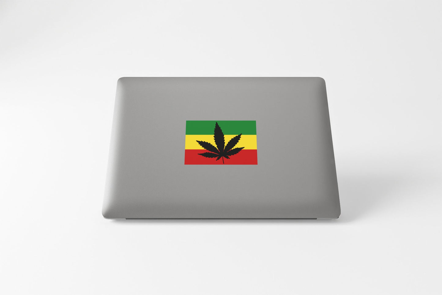 Rasta Mota Leaf Flag Sticker Decal Rastafari Rastafarianism Jamaica Rastafarian Reggae Caribbean Cannabis Pot Legalization Marijuana Weed