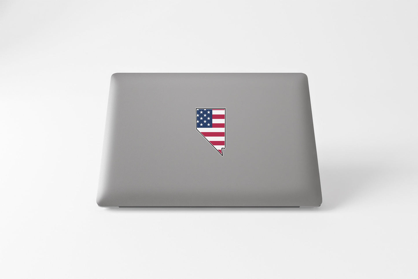 a laptop with a sticker of the state of arizona