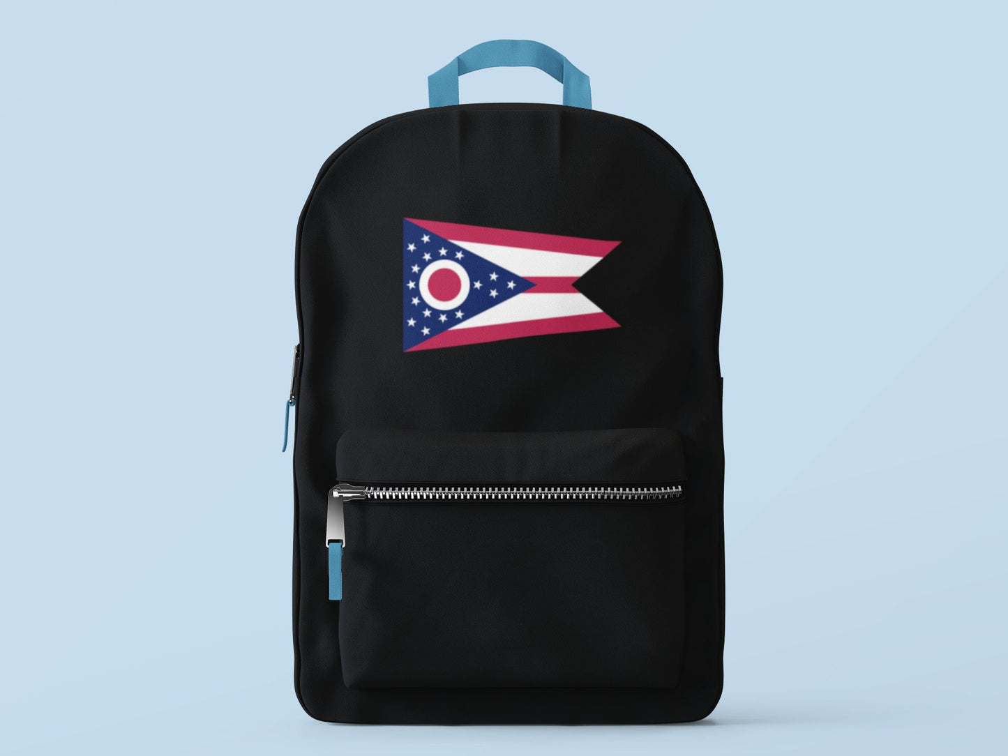 State of Ohio Flag Iron On Heat Transfer Vinyl HTV  Ohio State  Columbus  The Buckeye State  Birthplace of Aviation  The Heart of It All
