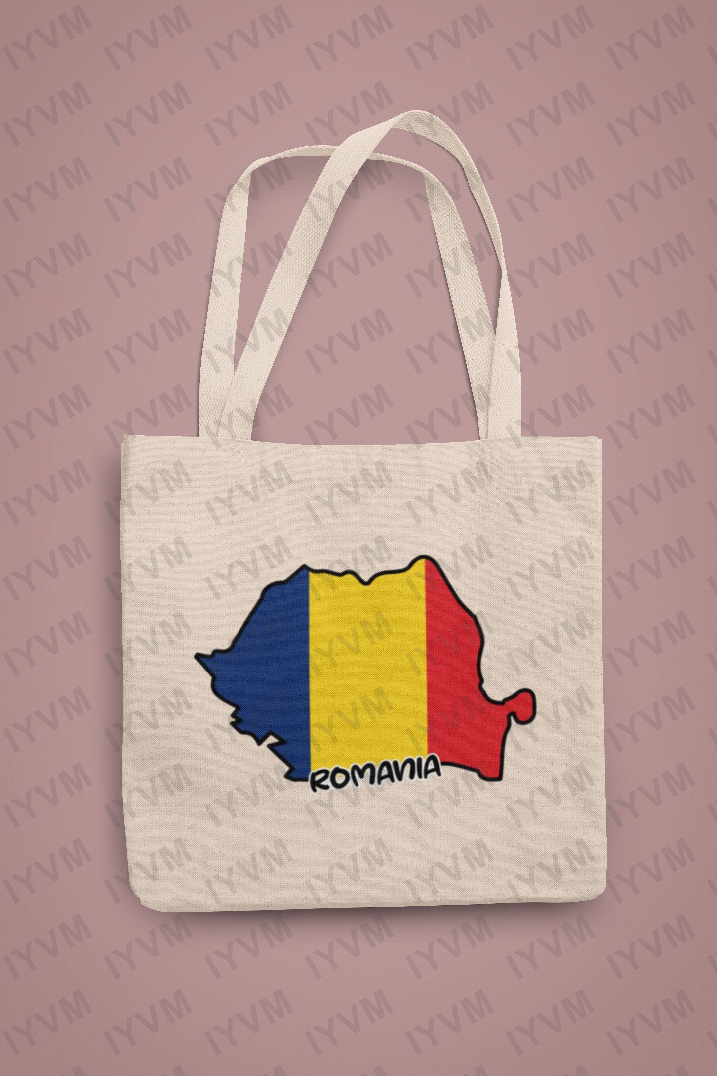 Romania Map Iron On Heat Transfer Vinyl HTV / România / Bucharest / Romanian