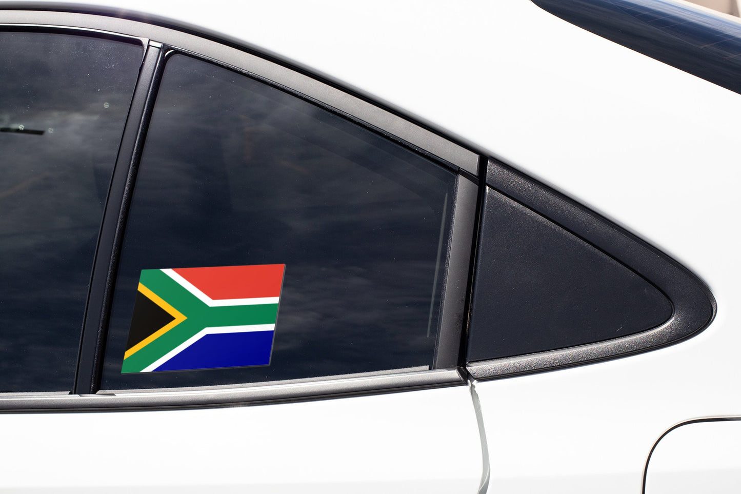 South Africa Flag Sticker Decal / Republic of South Africa / RSA / Pretoria / Cape Town / Bloemfontein / Johannesburg