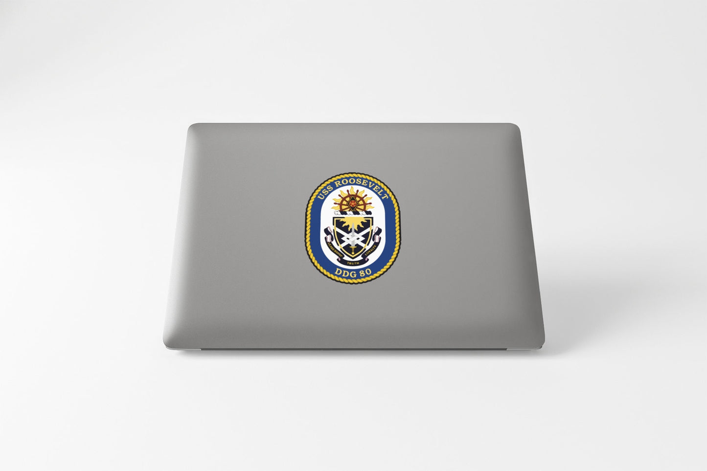 USS Roosevelt DDG-80 Badge Sticker Decal Arleigh Burke Class Destroyer Car Sticker Bumper Sticker for Car Emblem