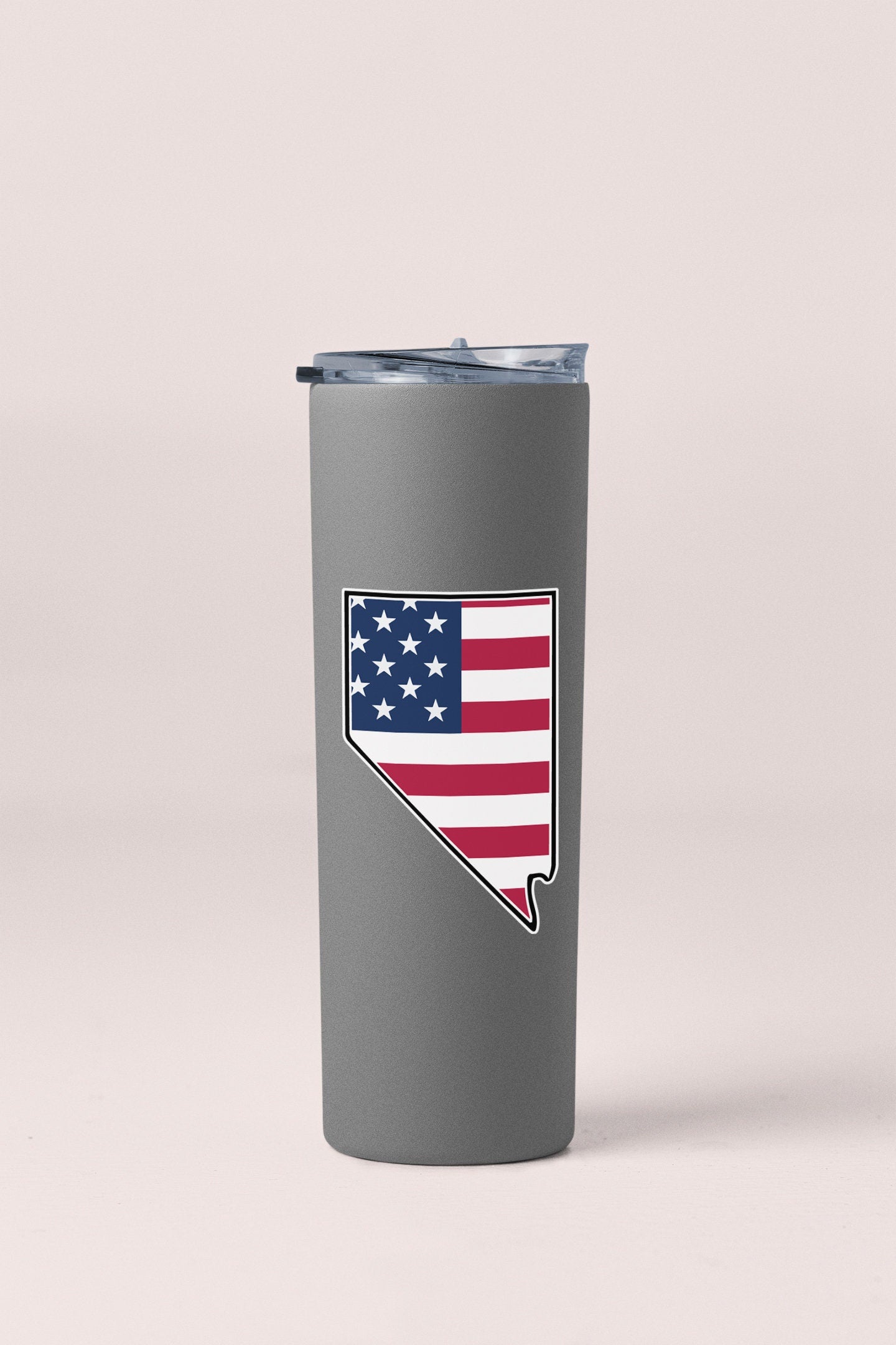 a tumbler cup with the state of arizona painted on it