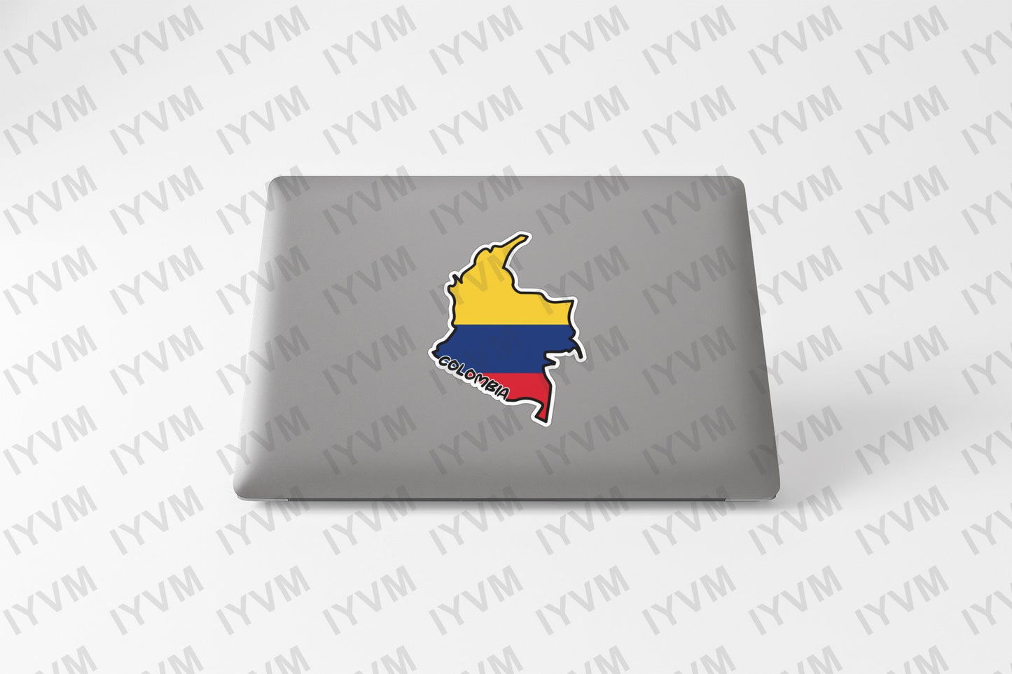 Colombia Map Flag Sticker Decal / Republic of Colombia / Libertad y Orden / Bogotá / Colombian