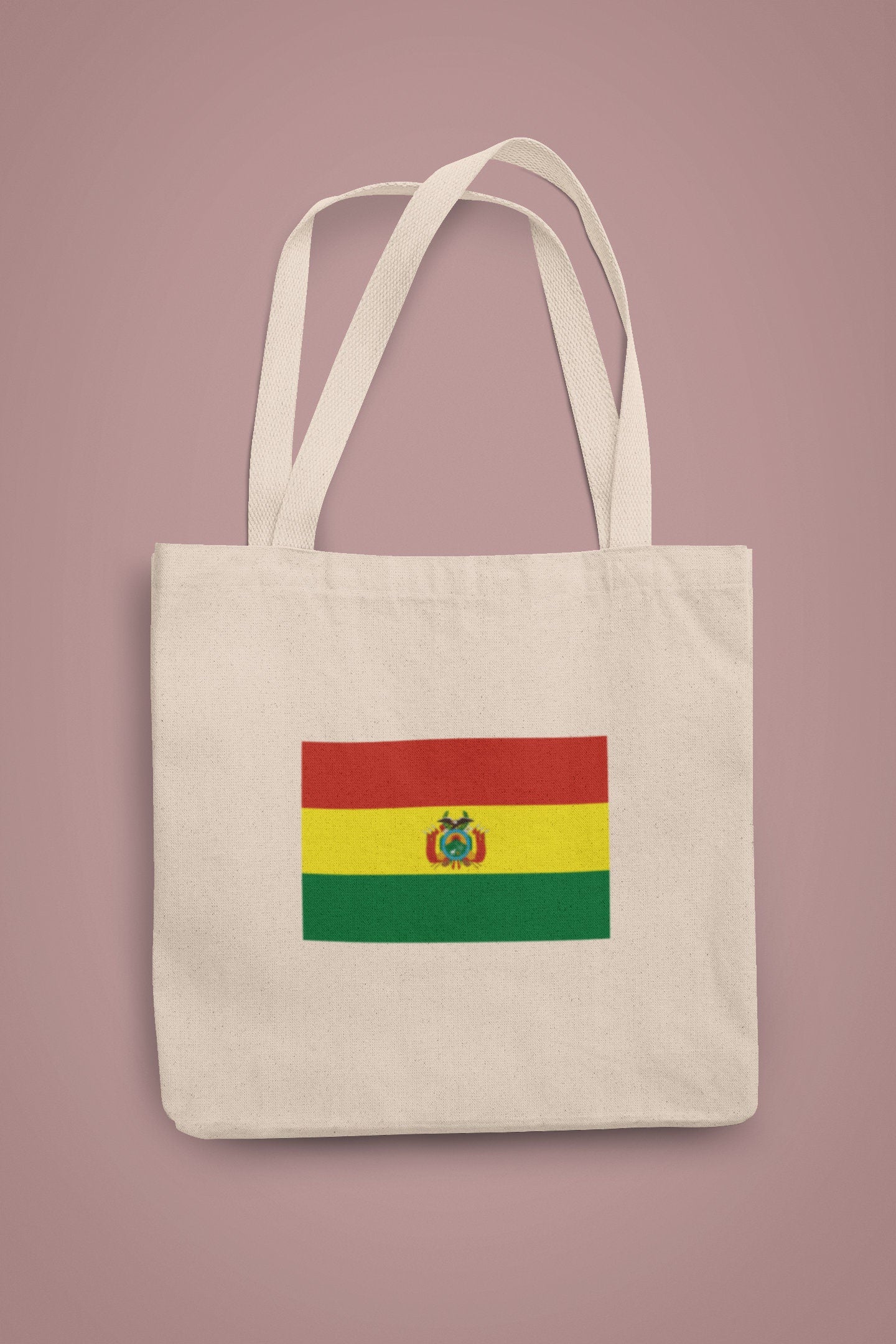 Bolivia Flag Iron On Heat Transfer Vinyl HTV / Sucre / La Unión es la Fuerza / the Plurinational State of Bolivia