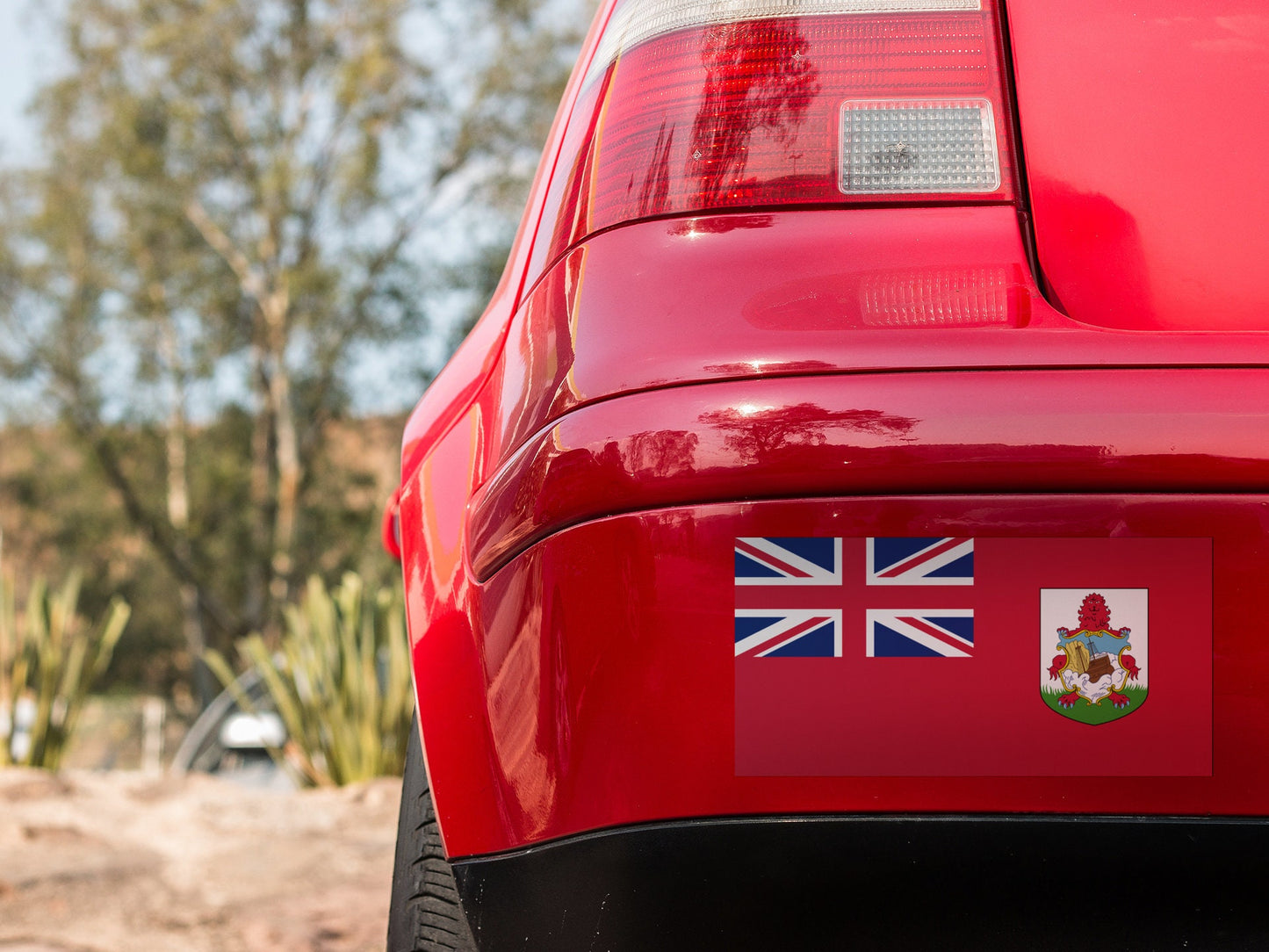 Bermuda Flag Sticker Decal