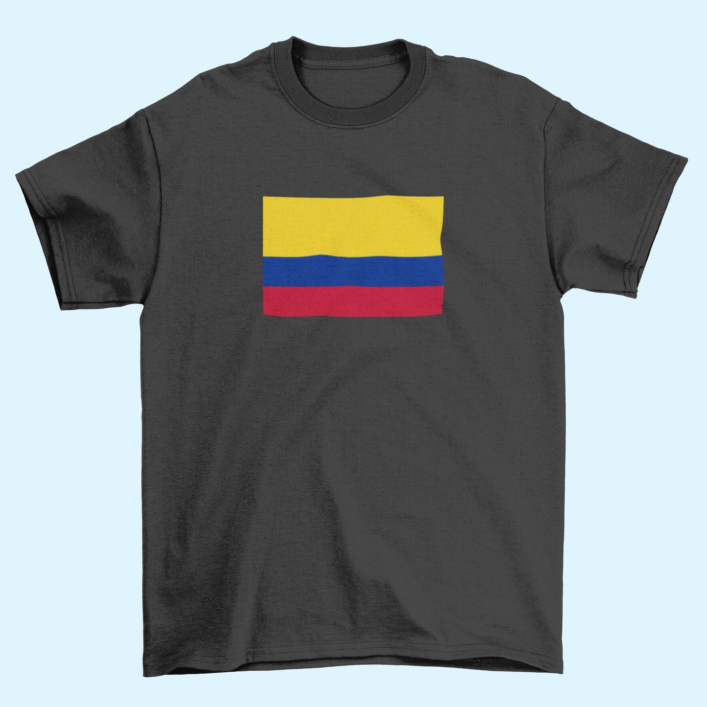 Colombia Flag Iron On Heat Transfer Vinyl HTV / Republic of Colombia / Libertad y Orden / Bogotá / Colombian