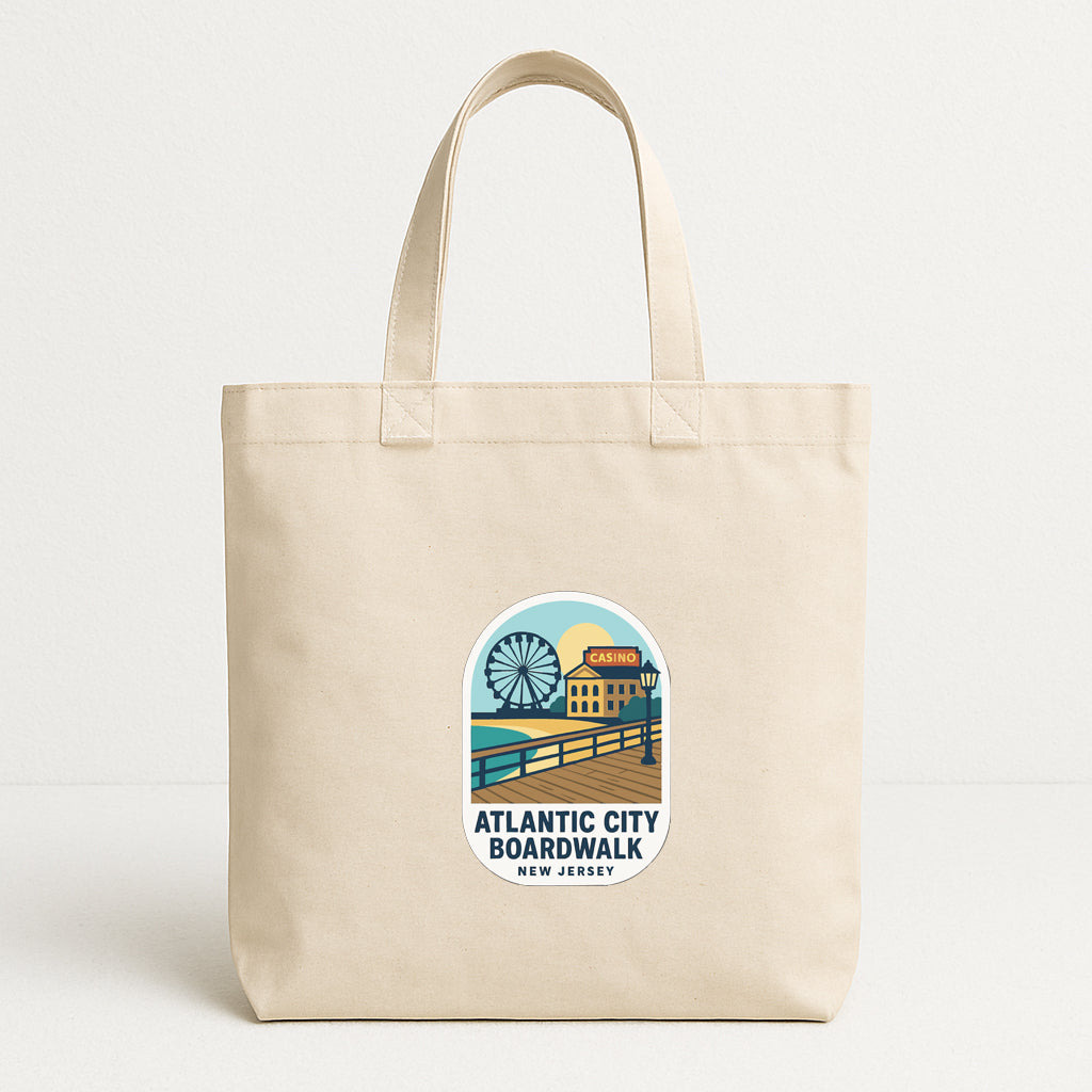 Atlantic City Boardwalk New Jersey Iron On Heat Transfer Vinyl HTV Symbolic