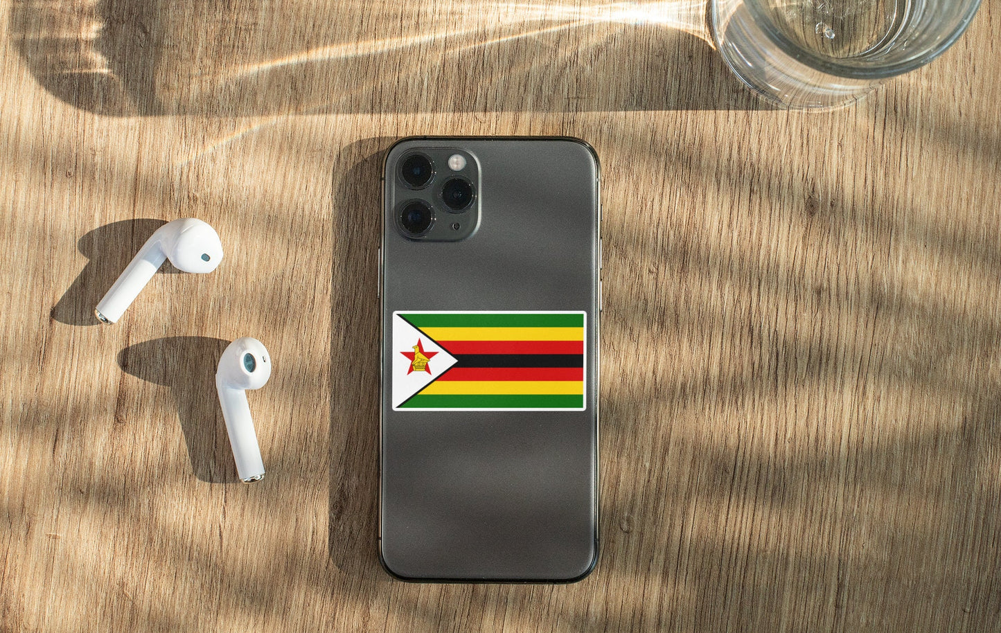 Zimbabwe Flag Sticker Decal