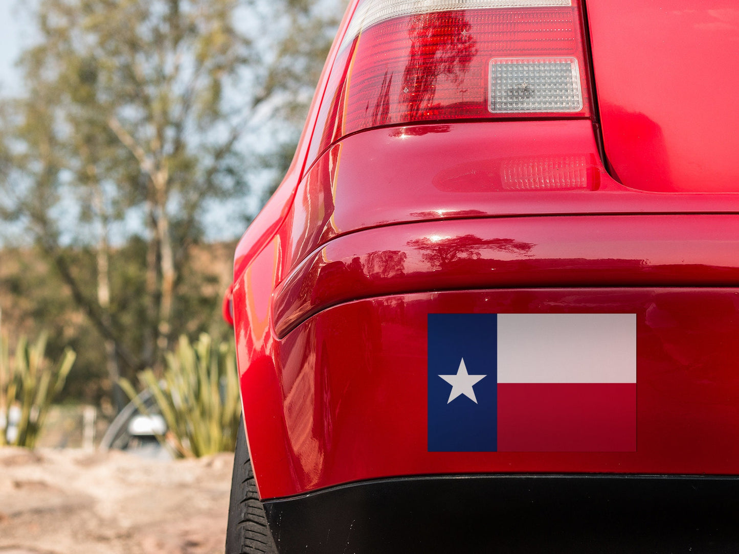 Texas Flag Vinyl Sticker Decal - Lone Star State, Austin