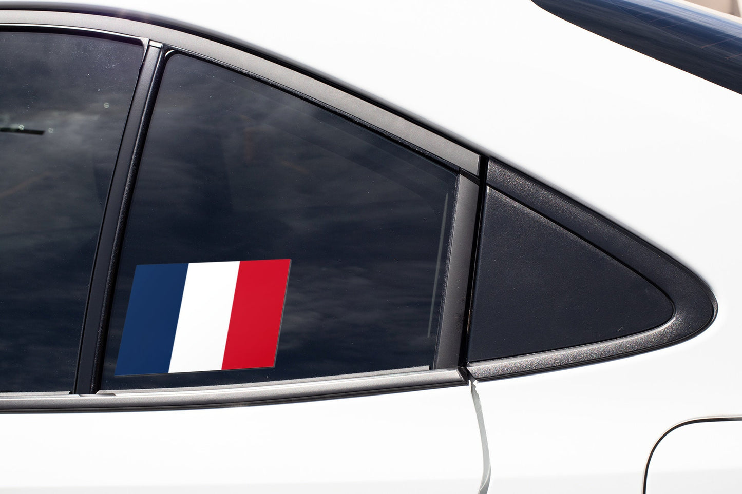 France Flag Sticker Decal / French Republic / Paris / French / Liberté, égalité, fraternité
